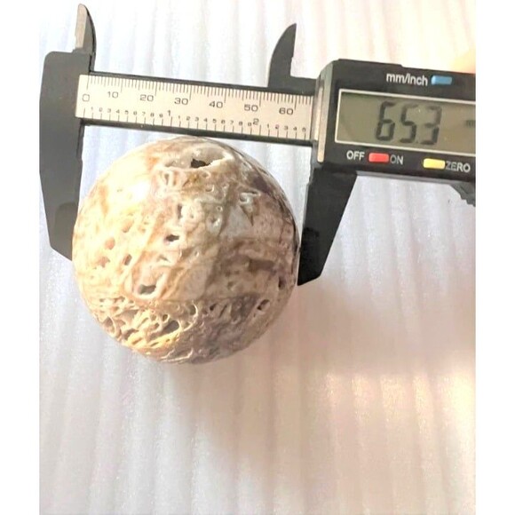 Beautiful Sphalerite Sphere - 65.3mm - 309 grams - Picture 8 of 8